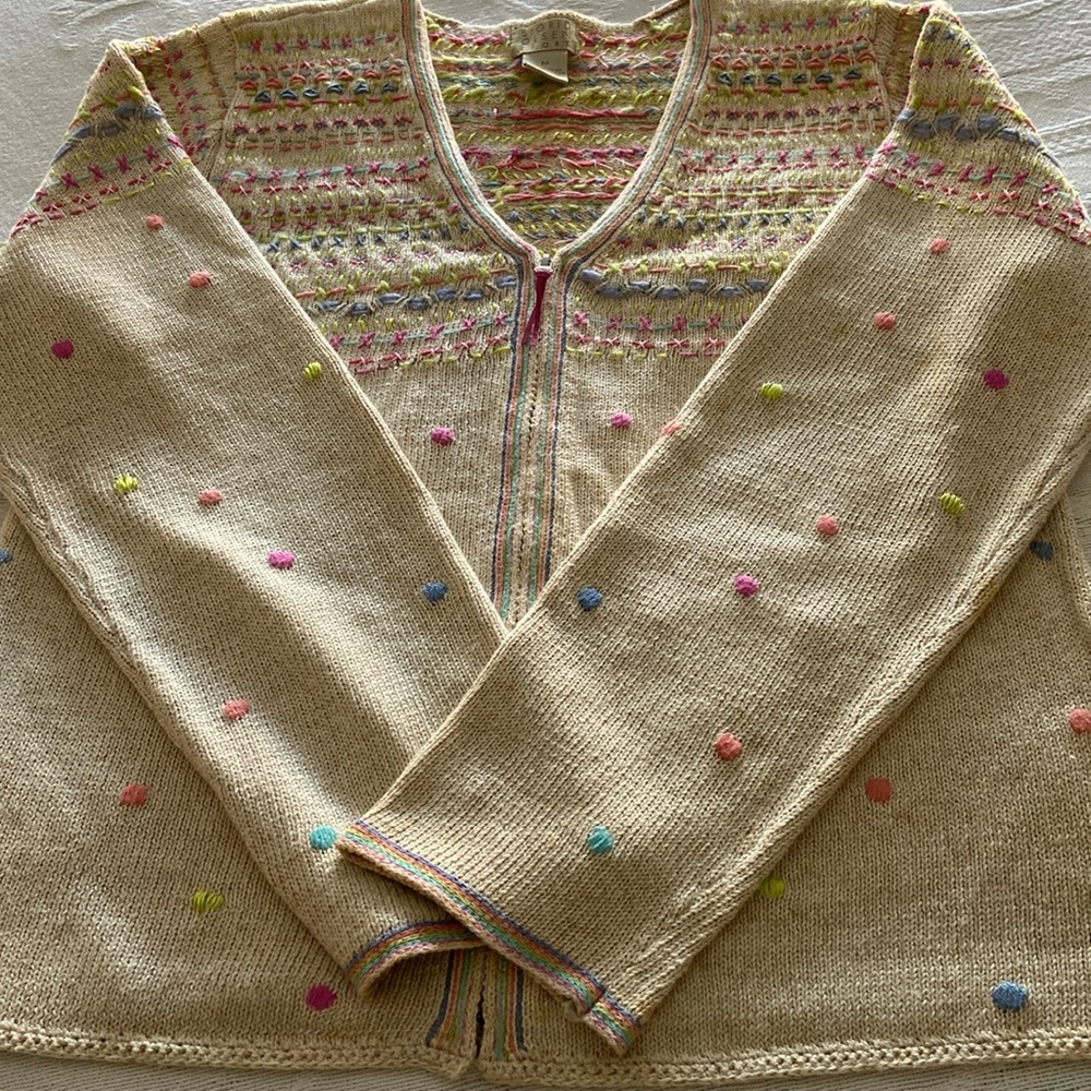 Ladies Zip up Sweater